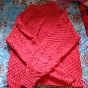 Cozy Red Women's Sweater